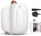 CUQOO Mini Fridge 4 Litre - Quiet AC/DC Portable Cooler & Warmer for Drinks, Skincare, Food, Compact Tabletop Design for Bedrooms, Home, Caravans & Cars, Thoughtful Gift Idea