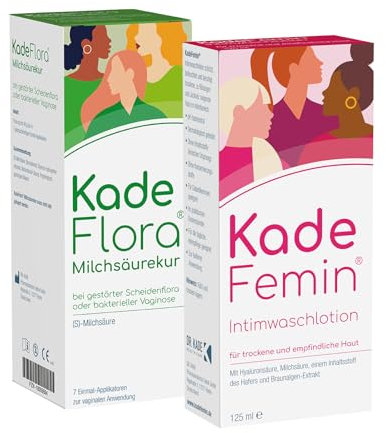KadeFlora Milchsäurekur & Kadefemin Waschlotion