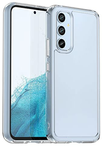 AQ Mobile Cover Antishock per Samsung Galaxy A54 5G Trasparente Soft Case Resistente a Shock anti-shock