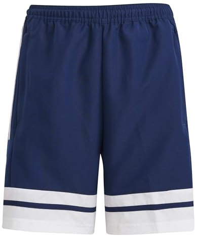 adidas Unisex niños SQUADRA25 Downtime Woven Short Kids, Team Navy Blue 2/White, 9-10 Years