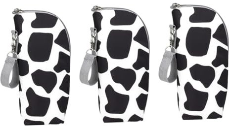 Abaodam 3piezas Bolsa Térmica para Biberones Portátil y Aislante para y Paseos Bebés Compatible Mayoría De Biberones para