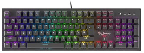 Genesis Gaming Tastatur Thor 300 RGB red kabelgebunden französisches Layout