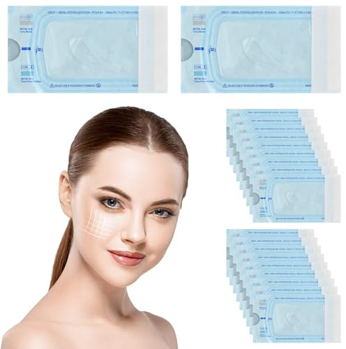 20 x 12 Pcs Fili di Seta Viso, Fili di Collagene Lifting Riassorbibili, Filo Proteico Solubile per Tonificare Pelle Ascensore Stringere, Filo per Sollevamento Viso Idratante