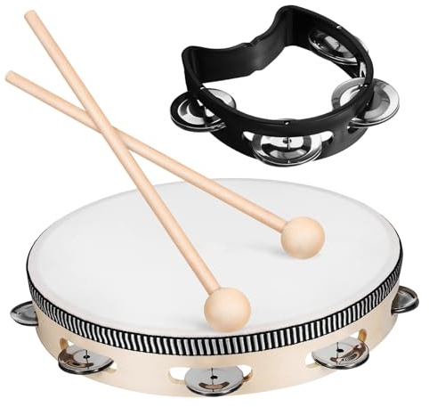 ibasenice Für Erwachsene Mit Schlägel Musikinstrument Handtrommel Rahmentrommel Geeignet Für Anfänger Und Profis