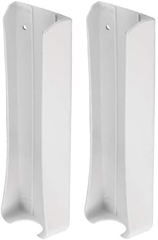 EMOS P0004C Steckdosenleisten-Wandhalterung, universaler Halter für -5 oder 6-Fach Mehrfachsteckdose, weiß (Packung mit 2)