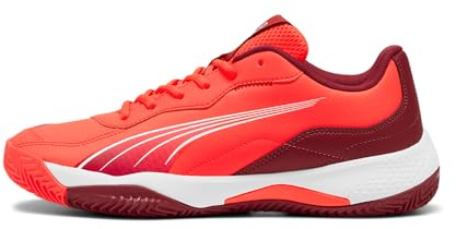 Puma Nova Smash Unisex-Erwachsene Teamsport, Glowing Red-Dark Crimson-Puma White, 40 EU