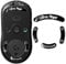 immoenuc Glass Mouse Skates for 2024 Logitech G Pro 2 Lightspeed/G Pro Wireless Gaming Mouse Feet Pads Smooth Durable Game Mouse Accessories (Black)