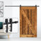 9.8FT/300cm Single Barn Door Sliding Kit - Sliding Track Barn Door Hardware Kit, Sliding Door Kits for Indoor/Outdoor Use