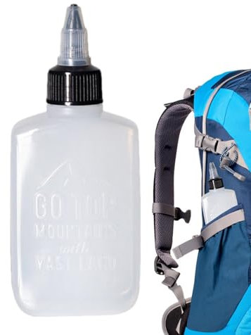 Bottiglie dispenser di olio da cucina – 100 ml contenitore a prova di perdite per spezie liquide con tappo a vite, bottiglie da spremere per salse, piccola bottiglia per olio da campeggio, per spezie,