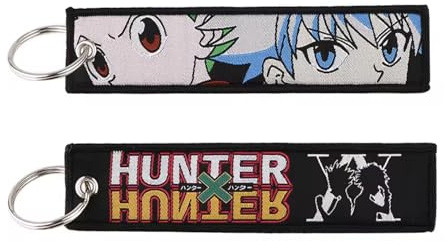 Pinstant Gon Killua Anime Manga Hunter X XX Schlüsselanhänger Schlüsselanhänger Ring