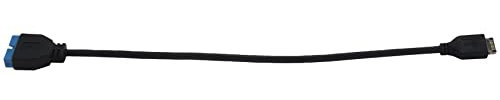 Agwuoetr USB 3.1 Front Panel Header to USB 3.0 20Pin Header Extension Cable for Motherboard 20cm