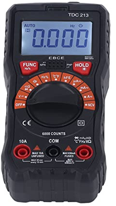 MasYosh Digital-Multimeter, Voll Automatisch mit Genauem Mess-360 °-Bildschirm, für die Erkennung von Maschinen Räumen