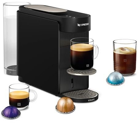 KRUPS Machine à capsules Nespresso VERTUO UP Noire YY5859FD