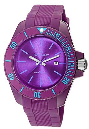 Radiant Men's Quartz Analogue Watch with Rubber Strap RA166603