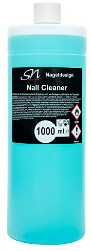 SN Nageldesign Nail Cleaner 1000ml 1L Nagel Entfetter für Gelnägel UV Nagellack Shellac Schwitzschicht Entferner Cleanser Nägel