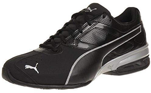 PUMA Men Tazon 6 FM Road Running Shoes, Puma Black-Puma Silver, 39 EU