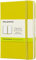 Moleskine Classic Notebook, Taccuino con Pagine Bianche, Copertina Rigida e Chiusura ad Elastico, Formato Pocket 9 x 14 cm, Colore Giallo Dente di Leone, 192 Pagine