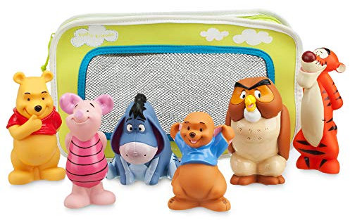 Disney Winnie The Pooh and Pals Bath Toy Set for Baby Multi