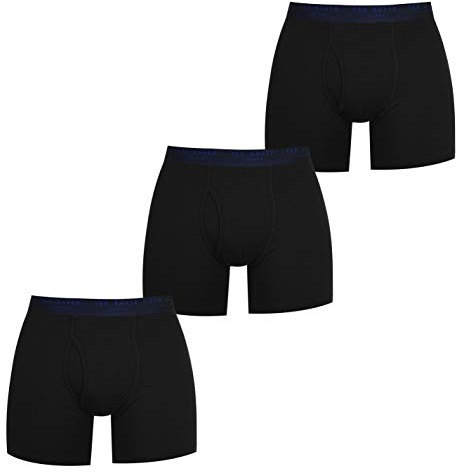 Ted Baker Herren 3er-Pack Breath Comfort Cotton Boxer Briefs - Schwarz - M