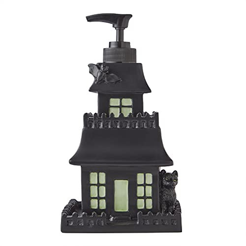 SKL Home by Saturday Knight Ltd. Haunted House Seifenspender, Schwarz