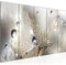 Runa Art Bild Blumen Pusteblumen Wandbilder auf Vlies Leinwand 5 Teilig Wanddekoration Wohnzimmer Schlafzimmer 043156a