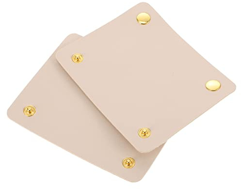 GALPADA 4-Teilige Tasche Pu-Schublade Lebensmittelgeschäft Basteltasche Praktisch Kupplungsträger Sattel Weiche Aprikosenhülle Für Riemen Tragetasche Heimfrauen Herstellung Von
