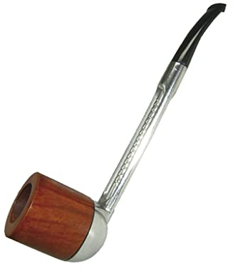 Tubo Legno e Metallo Falcon, Serie Standard, modello semi curva, filtro 6mm