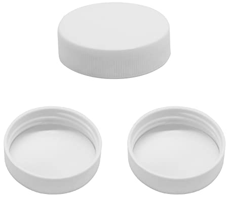 Bonsicoky 3 tapas para botellas de agua de 53 mm, tapas de rosca para jarras de 3 o 5 galones