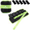 Fragraim Poids Cheville Ajustables, Poids Poignet, Leste Cheville 1-6 KG par Paire avec Poids Amovible pour Le Jogging, la Gymnastique, L'aérobic, la Thérapie Physique