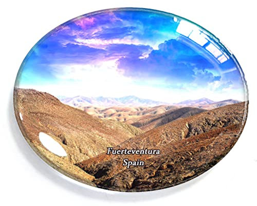 Fuerteventura Spanien Magnet Kühlschrank Gefrierschrank Magnet Aufkleber Souvenir Dekorationen Oval Kristall Magnet Küche Whiteboard