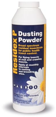 Bed Bug Dusting Powder with Permethrin 0.5% – 300g Puffer Pack for Indoor Use – HSE approved Insecticide – For Amateur & Professional Use