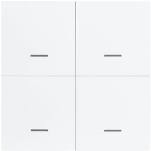 Begchy Tuya ZigBee Smart Scene Switch 4-Gang Smart Switch 12 Scene Switch Push Button Controller Unterstützt Home Assistant Einfache Installation