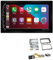 ESX VMX700DAB 2-DIN Autoradio kompatibel mit Wireless Apple CarPlay Android Auto Bluetooth DAB+ passend für Citroen Jumper ab 2006 gerade Kante mit Canbus