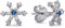 Evensee Blaue Saphir Ohrstecker mit Sechseck Form,Silber 925 Damen Ohrringe,Edle Geschenke für Frauen