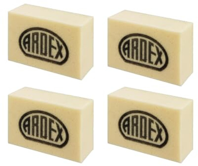 Ardex T-7 Fugenschwamm, professionelles Werkzeug für saubere, glatte Fugenoberfläche, 4 Stück