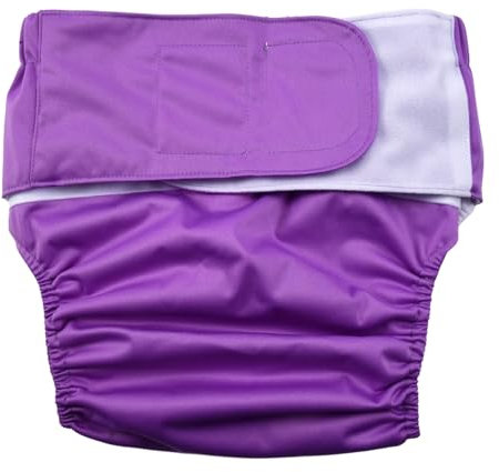 Sessleger Super große Windelhose für Erwachsene, wiederverwendbar, für ältere Menschen und Behinderte, wasserdicht, verstellbar, für Inkontinenzhosen