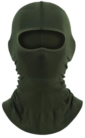 Wnddle Motorrad Gesichtsmaske, Sturmhaube Motorrad Sommer, Sturmhaube Vollgesichtsmaske, Radfahren Ski Maske für Männer Frauen Atmungsaktiv, für Radfahren Ski Maske