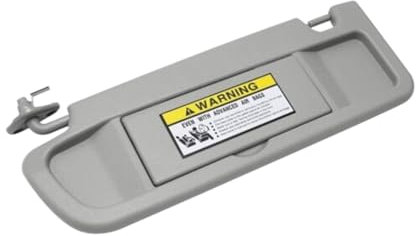 BXHSFA Parasol for Lado Izquierdo sin luz, for Honda Civic 2006-2008, Color Gris