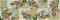 Sander Tischläufer Laranja Gobelin 32 x 96cm Baumwolle Orange Sommer
