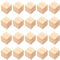 Limtula Lot de 20 supports en bois pour numéros de table de mariage - Porte-cartes de nom, mémos, notes, photos, étiquettes alimentaires