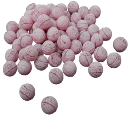 Edel Zuckerwatte Kugel Bonbons in rosa ungefüllt und ungewickelt 150g