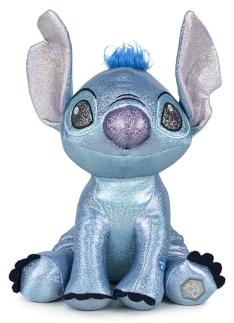 Stitch Plüschtier mit Sound 32cm – Angel, Lilo & Stitch Kuscheltier – Weiches Plüsch Stofftier in verschiedenen Motiven