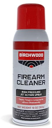 Birchwood Casey Fast-Acting Easy-to-Use Gun Cleaner Action Spray for Gun Cleaning and Maintenance, 10 OZ Aerosol