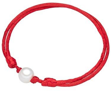 Valero Pearls Bracelet en satin pour Femme en 0 Satin Perle de culture d'eau douce env. 8,0-9,0 mm