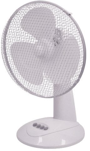Status Electronics 12-Inch Desk/Table Fan Eith 3 Speed Settings