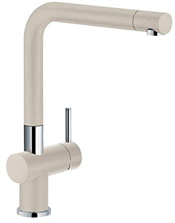 Franke Active Plus Fragranite Arena - Rubinetto a leva singolo, tipo L, in ceramica, 3,5 cm