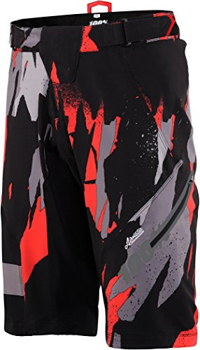 Unbekannt Airmatic Herren Shorts 30 schwarz/rot