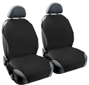 LAMPA 55006 Sitzbezug in T-Shirt-Format Vorne | Jersey-Gewebe, Befestigung mit Gurten, OEM 55006 kompatibel mit Fahrzeugen mit nicht umklappbaren Standardsitzen