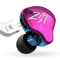 Yinyoo KZ ZST X Hybrid 1BA+1DD in Ear Monitor Earbuds Balance Armature with Dynamic in-Ear Earphone Headphones HiFi Headset (No mic, Purple)