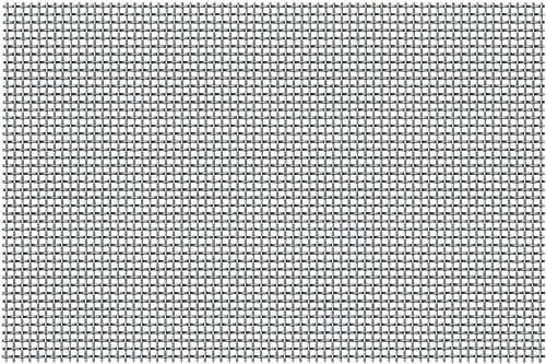 Vandicka 4 x Grillage Inox 304 Anti Insectes et Rongeurs, Treillis Métallique Maille Fine 20 Mesh, Grille D'aération Rectangulaire 200 x 300 mm Argent